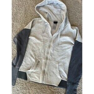 Gray Champion zip up hoodie